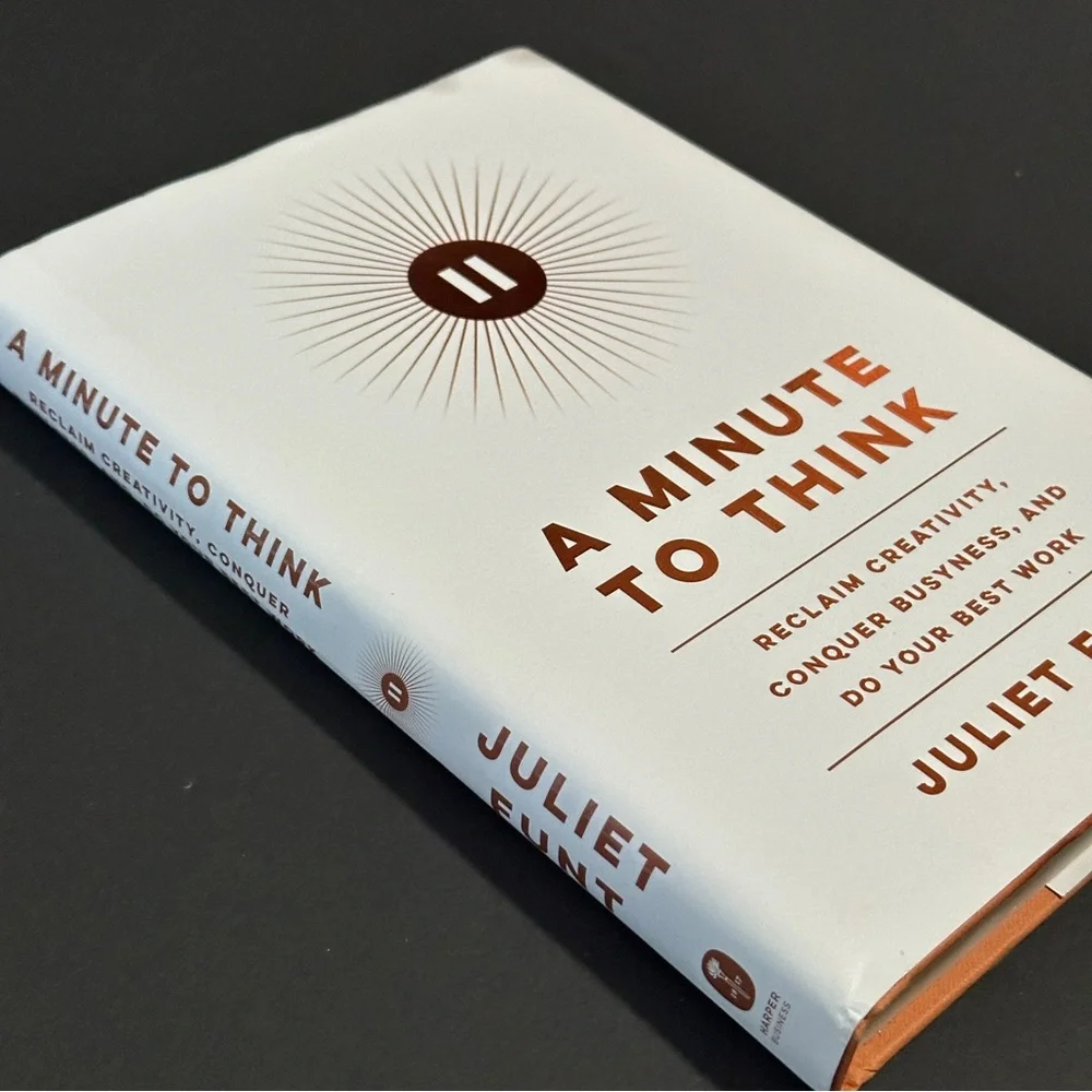 A Minute to Think by Juliet Funt | Business, Productivity | Hardcover Book - Picture 3 of 12